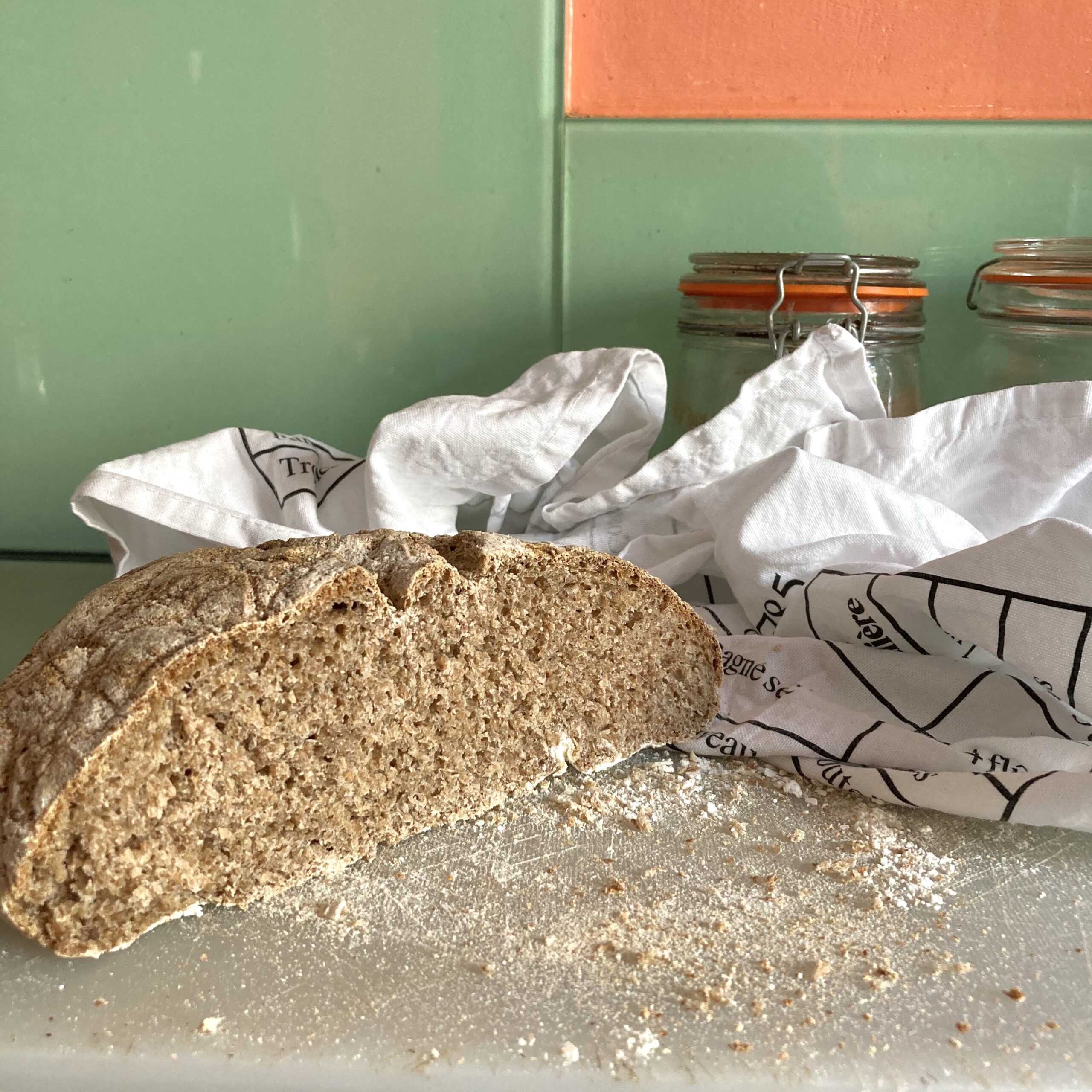 Wholemeal Sourdough Bread, dream of countryside